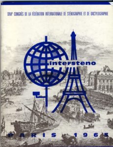 26th Intersteno Congress - Paris 1965