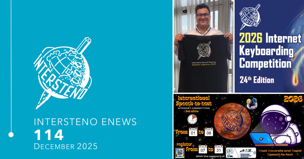 Intersteno E-news 114 - December 2025